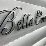 Stainless-steel boat signs